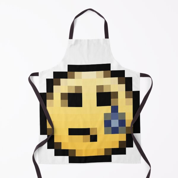 Item preview, Crying Smiley Pixel Art designed and sold by Crownaged.