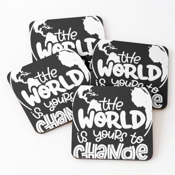 Item preview, The World Is Yours To Change designed and sold by ail-outfitters.