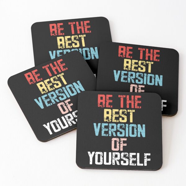 Item preview, Be The Best Version Of Yourself Motivational Quote Self Improvement Positive Affirmation designed and sold by SundayOnComing.