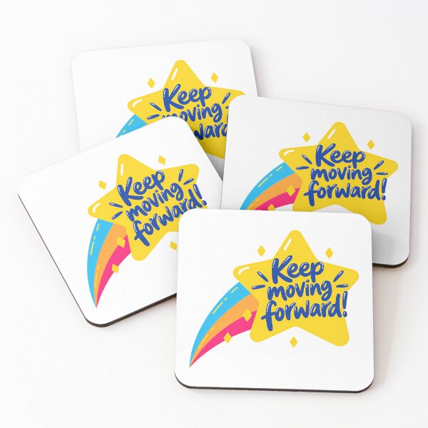 Item preview, Keep Moving Forward! Inspirational Motivational Positive Quote designed and sold by HumansStuck12.
