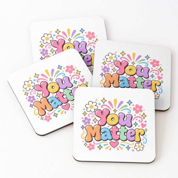 Item preview, You Matter Positive Affirmation Self Love Mental Health designed and sold by SkeletonsDanger.