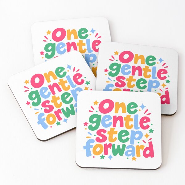 Item preview, One Gentle Step Forward Motivational Inspirational Personal Growth designed and sold by HumansStuck12.