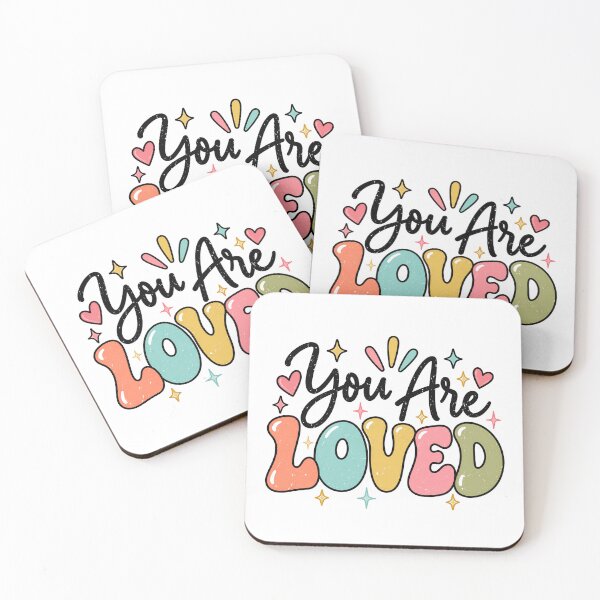 Item preview, You Are Loved Positive Affirmation Self Care Message designed and sold by HumansStuck12.
