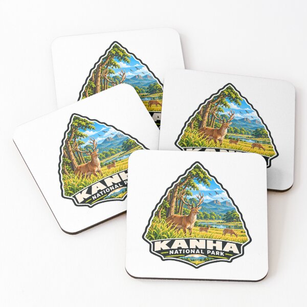 Item preview, Kanha National Park Indian Wildlife Deer Safari Traveler designed and sold by kristyparkStar3.