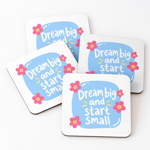 Item preview, Dream Big And Start Small Motivational Quote Inspirational Success Growth designed and sold by HumansStuck12.