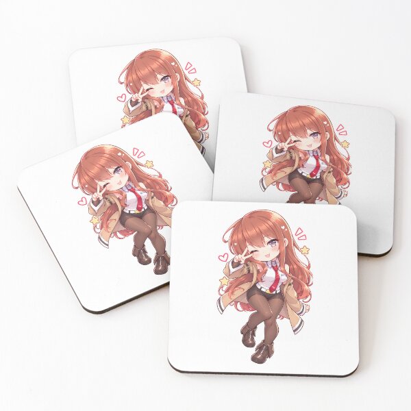 Item preview, Kurisu Makise Chibi Cute Scientist Girl | Steins;Gate Fanart designed and sold by mumeaw.