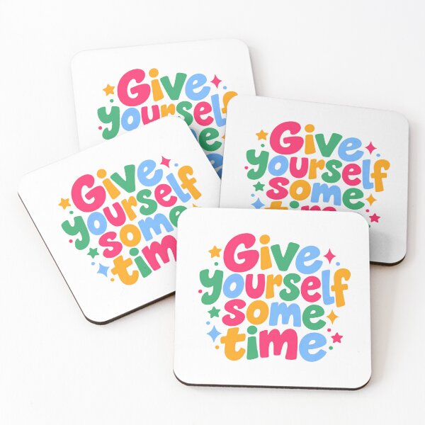 Item preview, Give Yourself Some Time Self Care Mindfulness Quote Wellness designed and sold by SkeletonsDanger.