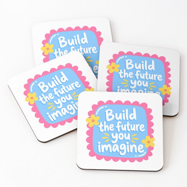 Item preview, Build The Future You Imagine Motivation Inspiration Dreamer Optimist designed and sold by HumansStuck12.