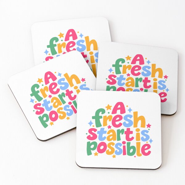 Item preview, A Fresh Start Is Possible Motivational Inspiration New Beginning Positive Affirmation designed and sold by SkeletonsDanger.