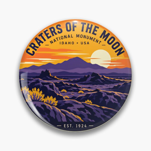 Artikelvorschau, Craters of the Moon National Monument, Idaho, USA, Nationalpark-Explorer entworfen und verkauft von AncientClouds25.
