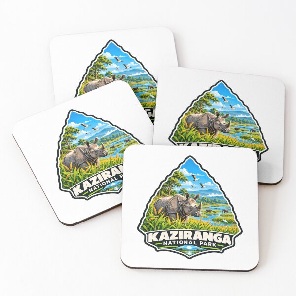 Item preview, Kaziranga National Park Wildlife Travel India Rhinoceros designed and sold by kristyparkStar3.