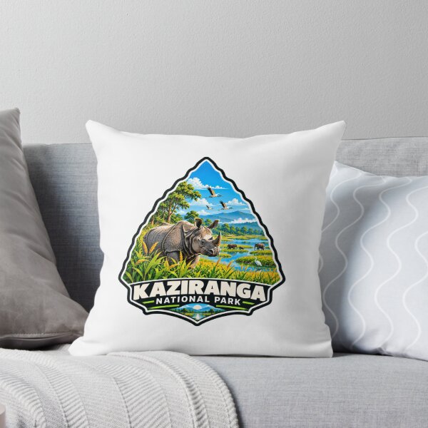 Item preview, Kaziranga National Park Wildlife Travel India Rhinoceros designed and sold by kristyparkStar3.