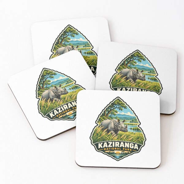 Item preview, Kaziranga National Park Rhinoceros Wildlife Travel Souvenir designed and sold by kristyparkStar3.