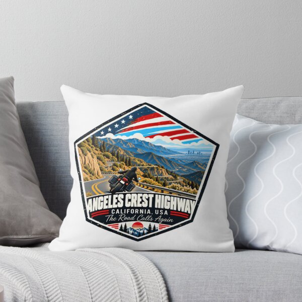 Item preview, Angeles Crest Highway California USA The Road Calls Again Motorcyclist Road Trip Adventure designed and sold by Simsimah26Parks.