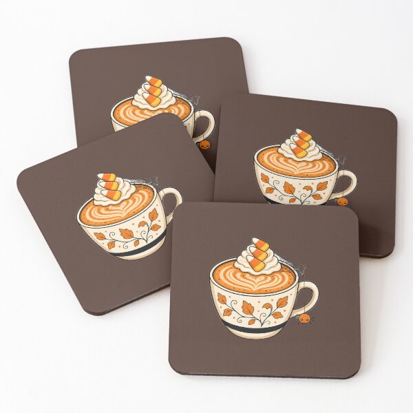 Item preview, Candy Corn Latte Cobweb Cup designed and sold by GoochyMan Designs.