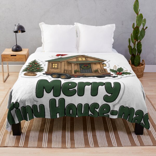 Item preview, Tiny House Christmas Merry Tiny House-mas Gift designed and sold by Soft Merch.