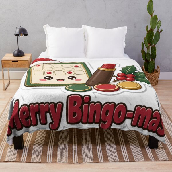 Item preview, Bingo Christmas Merry Bingo-mas Gift designed and sold by Soft Merch.