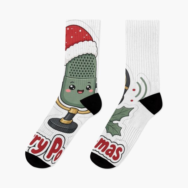 Item preview, Podcast Christmas Merry Podcast-mas Gift designed and sold by Soft Merch.