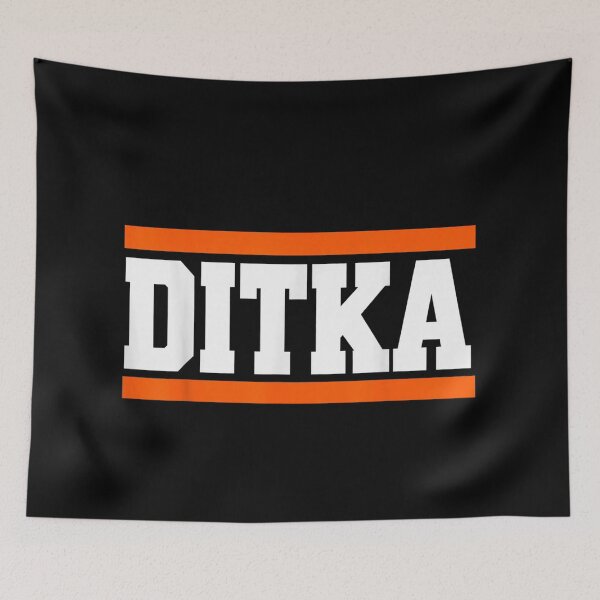 Item preview, Vintage White Block Lettering with Orange Stripes designed and sold by NguboNorento.