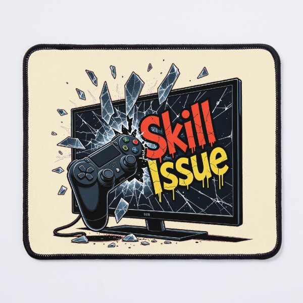 Item preview, Skill Issue Gaming Rage Quit designed and sold by GoochyMan Designs.