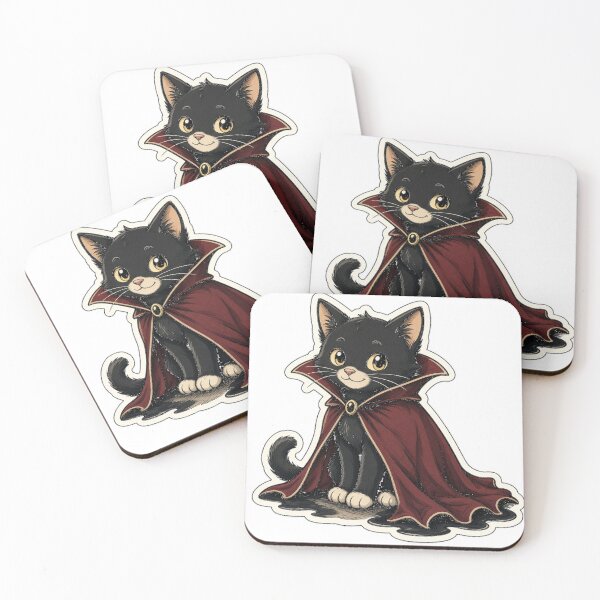 Item preview, Black Cat Cloak designed and sold by bailong1668.