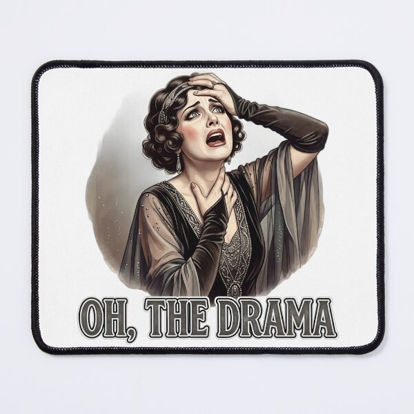 Item preview, Oh, the Drama Silent Film Actress designed and sold by The She Shed.