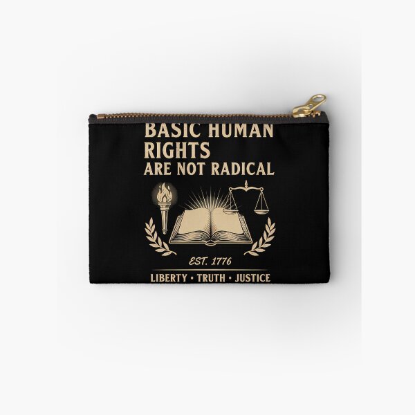Item preview, Basic Human Rights Are Not Radical Distressed designed and sold by GCFULLA.