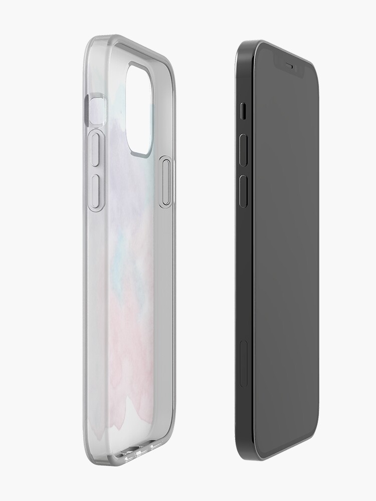 Alternate view of Original Watercolor Painting Wet on Wet color bleed iPhone Case & Cover
