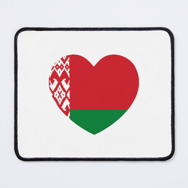 Item preview, I Love Belarus Heart Flag BY designed and sold by shitpostee.