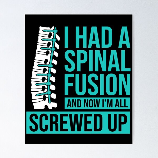 Item preview, Funny Spinal Fusion Recovery Surgery Humor designed and sold by VibeWear2026.