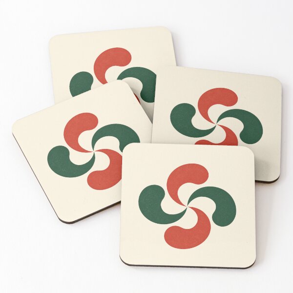 Item preview, Basque Lauburu Cross – Traditional Basque Symbol Geometric Heritage Art designed and sold by Globalcitytees.