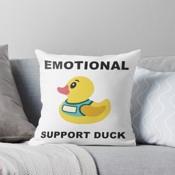 Item preview, Emotional Support Duck - Cute Rubber Duck Gift designed and sold by Ducking Around.