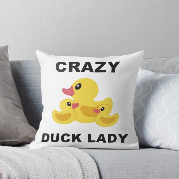 Item preview, Crazy Duck Lady - Funny Rubber Duck Lover Gift designed and sold by Ducking Around.