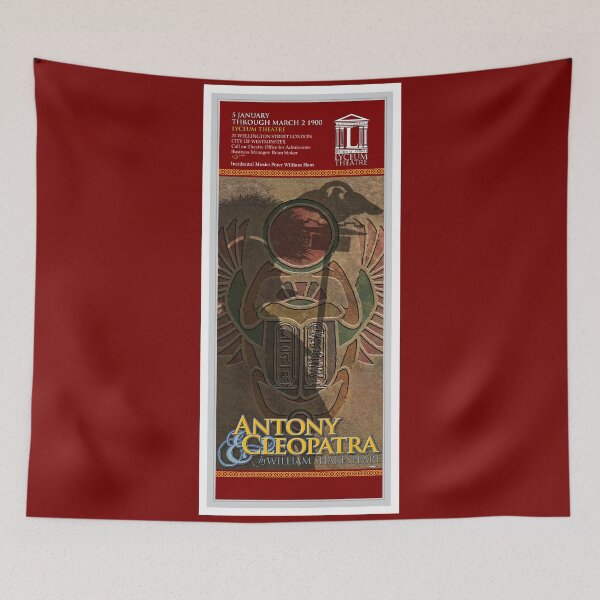Item preview, ANTONY & CLEOPATRA - WILLIAM SHAKESPEARE - LYCEUM FAUX THEATRE POSTERS designed and sold by WOOFANG.