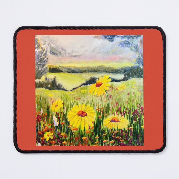 Item preview, WILDFLOWERS AT SUNSET | Bright Summer Field Art | Poppy Edition by Svetlana Shavrina designed and sold by Baroness Swan.