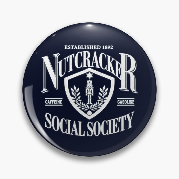 Item preview, Collegiate Christmas Nutcracker Crest with Laurel Wreath designed and sold by Taniyah Gomes.