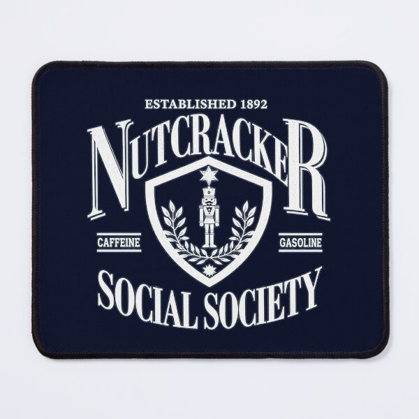 Item preview, Collegiate Christmas Nutcracker Crest with Laurel Wreath designed and sold by Taniyah Gomes.