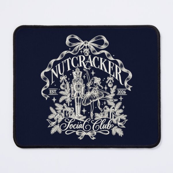 Item preview, Vintage Christmas Nutcracker and Ballerina Line Art designed and sold by TiaraHans.