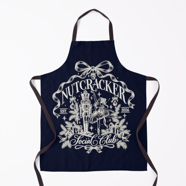 Item preview, Vintage Christmas Nutcracker and Ballerina Line Art designed and sold by TiaraHans.