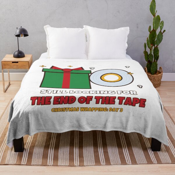 Item preview, Still Looking For The End Of The Tape Funny Christmas Gift Wrapping designed and sold by Bornprints.