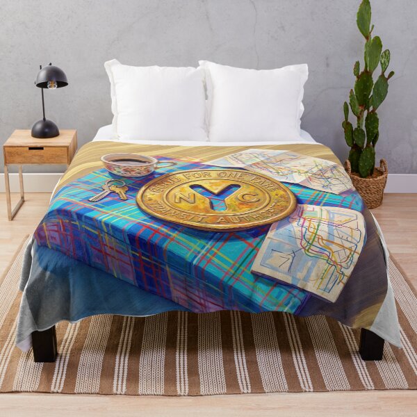 Item preview, NYC Subway Token Pop Art designed and sold by Home Decor Art.