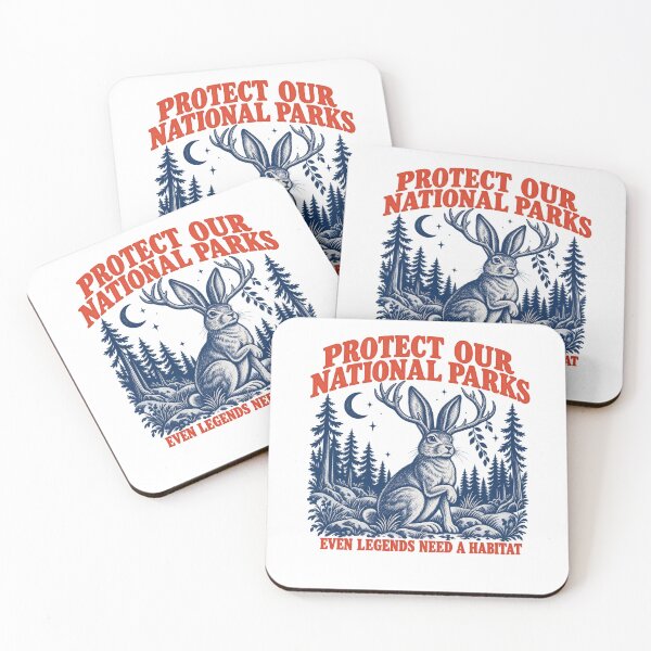 Item preview, Protect Our National Parks Jackalope Habitat designed and sold by RileyAngelaShop.