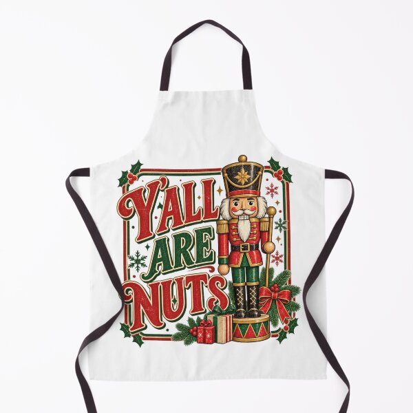 Item preview, Vintage Christmas Nutcracker with Funny Holiday Lettering designed and sold by Chaya Reid.