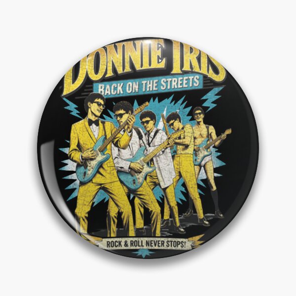Item preview, Donnie Iris Vintage Design designed and sold by TheodoreMatthe.