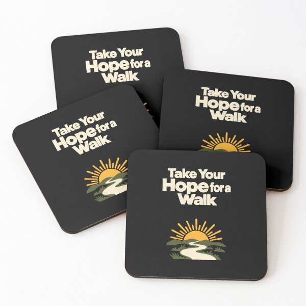 Item preview, Take Your Hope for a Walk Sunrise Encouragement for Walkers designed and sold by ThreadQuirk.