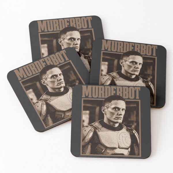 Item preview, murderbot designed and sold by VerdePlantTees.