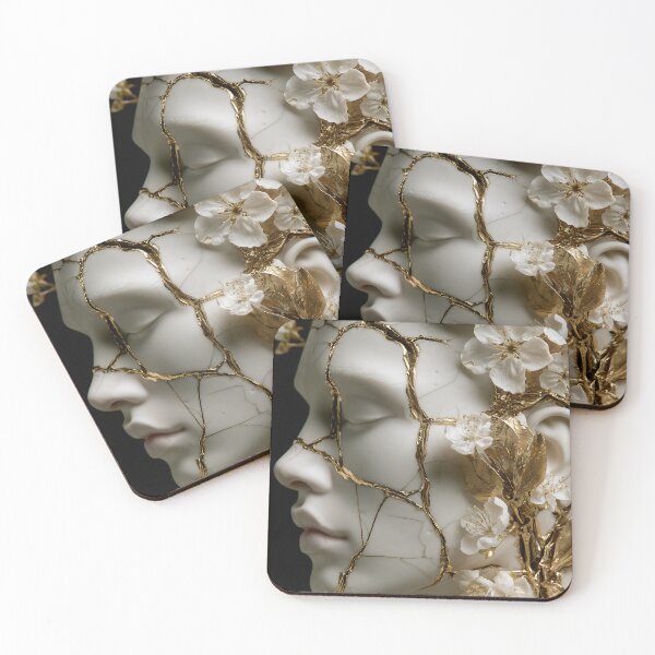 Item preview, The Kintsugi Muse – Kintsugi Art in Gold designed and sold by RAGANADesign.