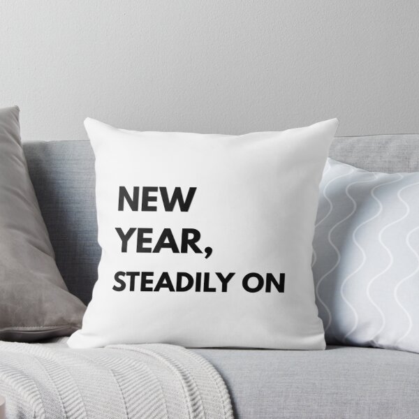 Item preview, New Year Steadily On – Minimalist Motivation Quote designed and sold by r-wan-design.