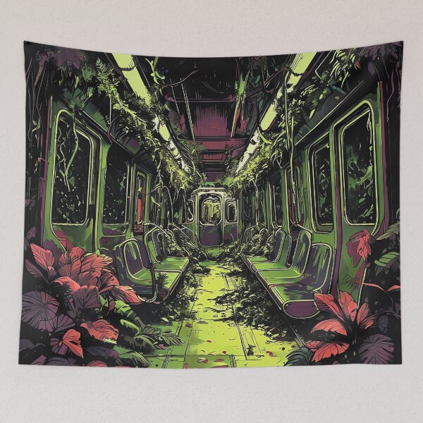 Item preview, Subway Jungle designed and sold by ONYX Pixee.