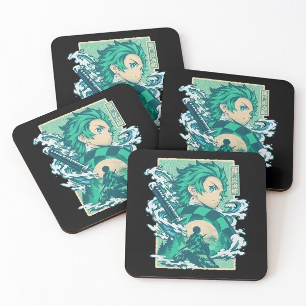 Item preview, Tanjiro Kamado Waves designed and sold by Gabriela-Conway.